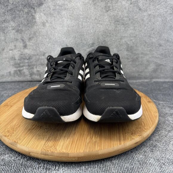 Adidas Runfalcon 2.0 Shoes Mens Size 10 Black White Running Sneakers FY5943 - Picture 2 of 9